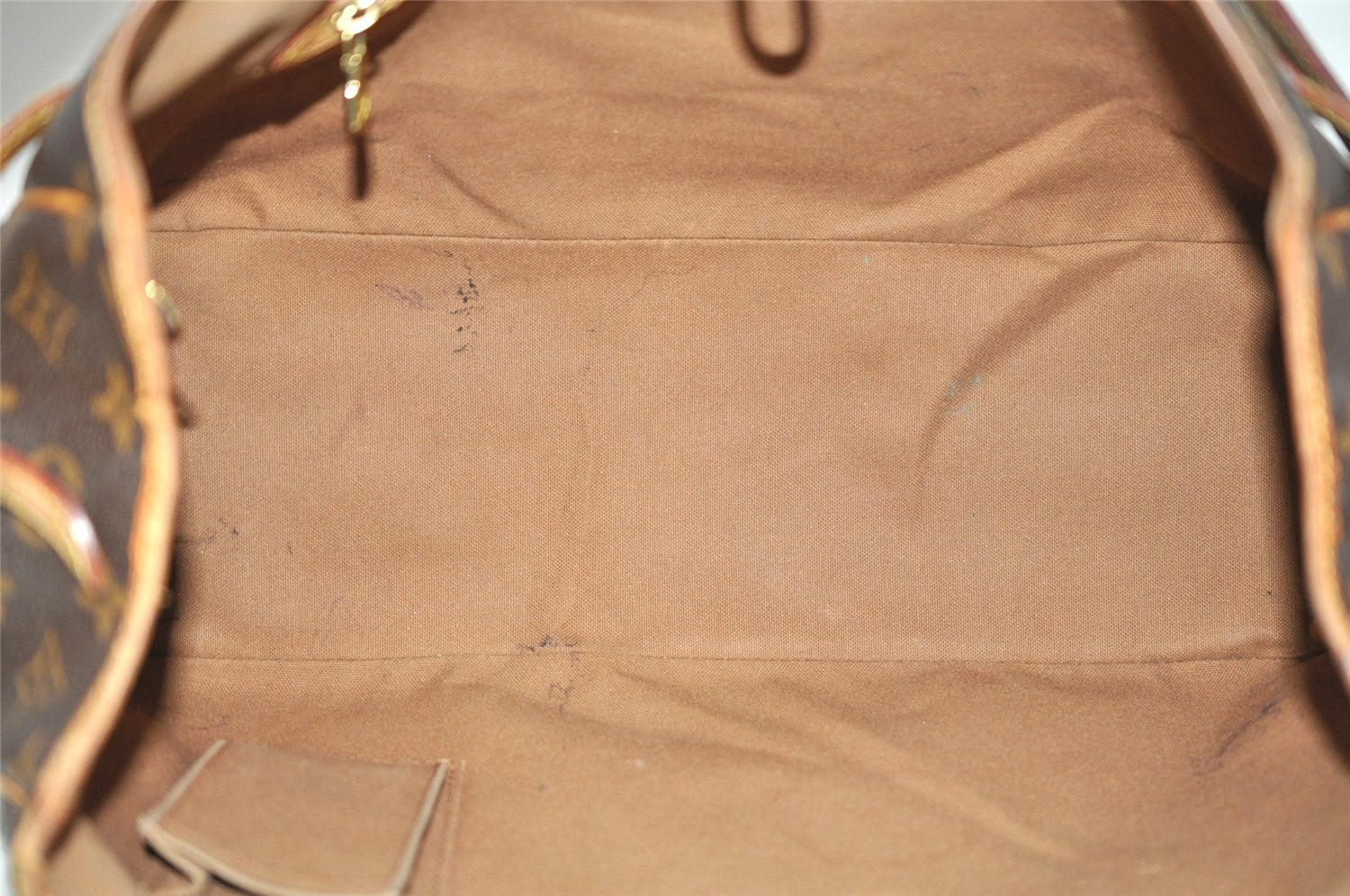 Auth Louis Vuitton Monogram Batignolles Horizontal Tote Bag M51154 Junk 1616K