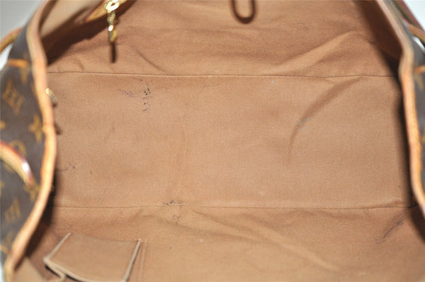 Auth Louis Vuitton Monogram Batignolles Horizontal Tote Bag M51154 Junk 1616K