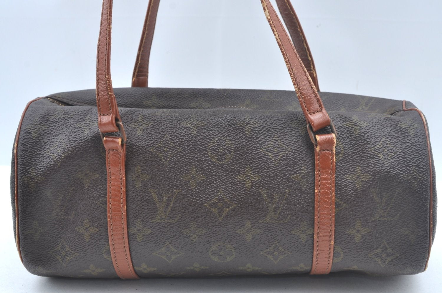 Authentic Louis Vuitton Monogram Papillon 30 Hand Bag Old Model LV Junk 1617J