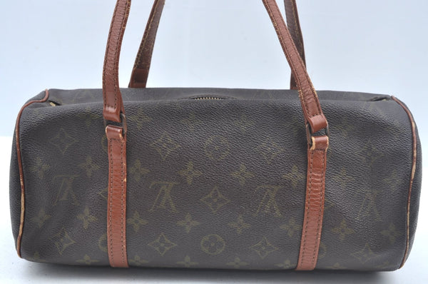 Authentic Louis Vuitton Monogram Papillon 30 Hand Bag Old Model LV Junk 1617J