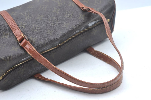 Authentic Louis Vuitton Monogram Papillon 30 Hand Bag Old Model LV Junk 1617J