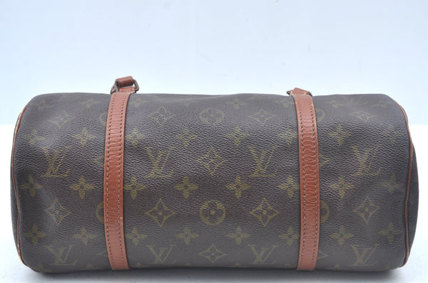 Authentic Louis Vuitton Monogram Papillon 30 Hand Bag Old Model LV Junk 1617J