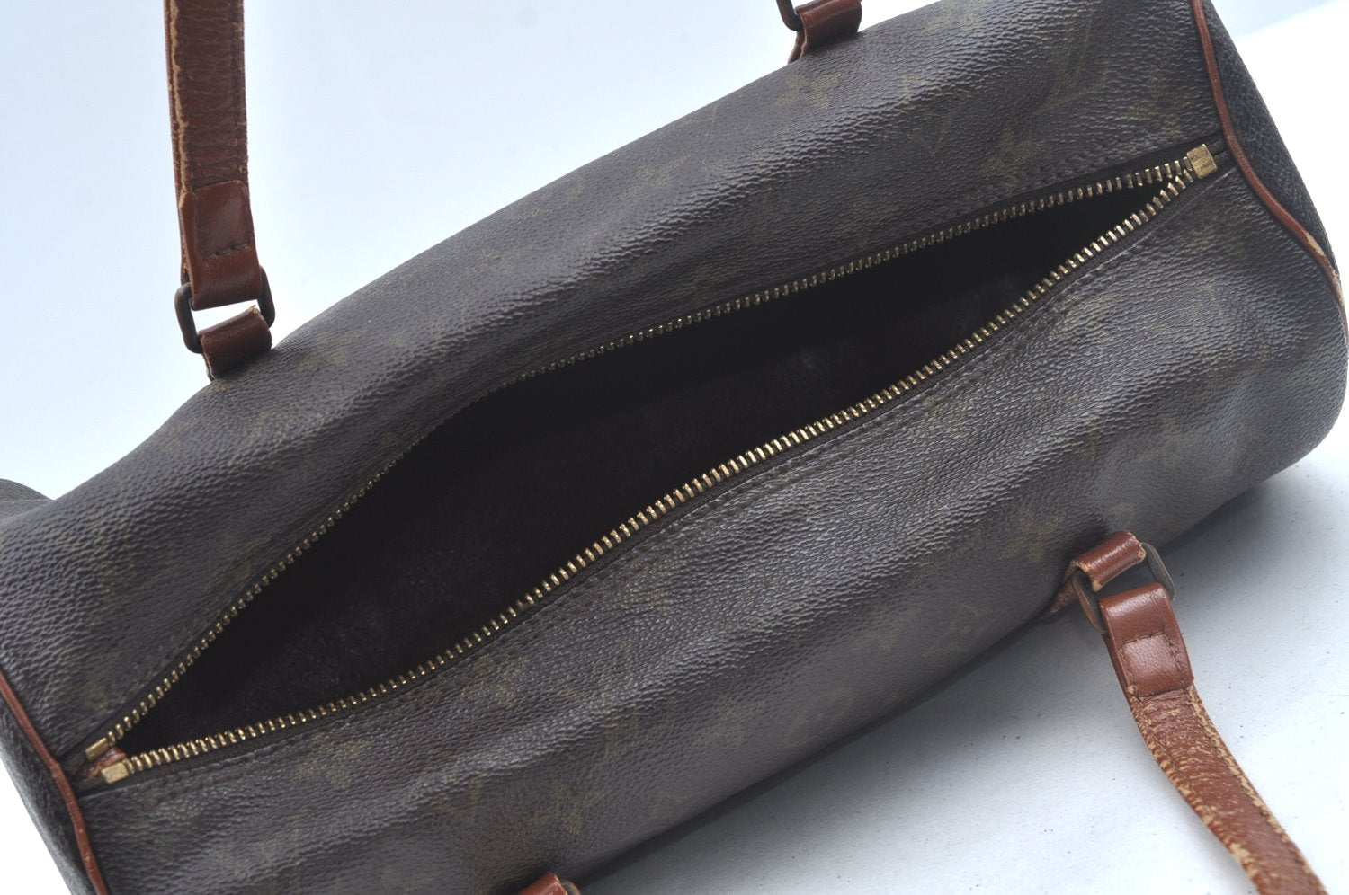 Authentic Louis Vuitton Monogram Papillon 30 Hand Bag Old Model LV Junk 1617J