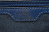Authentic Louis Vuitton Epi Soufflot Hand Bag Blue M52225 LV 1618I