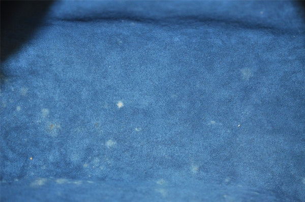 Authentic Louis Vuitton Epi Soufflot Hand Bag Blue M52225 LV 1618I