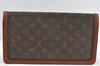 Auth Louis Vuitton Monogram Pochette Dame GM Clutch Hand Bag Old Model LV 1618J
