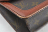 Auth Louis Vuitton Monogram Pochette Dame GM Clutch Hand Bag Old Model LV 1618J