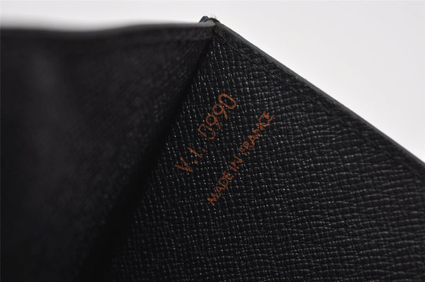 Authentic Louis Vuitton Epi Montaigne 27 Clutch Hand Bag Blue M52655 LV 1619I