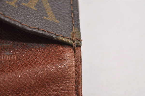 Authentic Louis Vuitton Monogram Pochette Dame GM M51810 Clutch Hand Bag 1619J