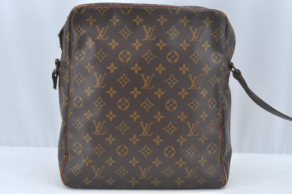 Authentic Louis Vuitton Monogram Marceau Shoulder Cross Bag Old Model Junk 1620J