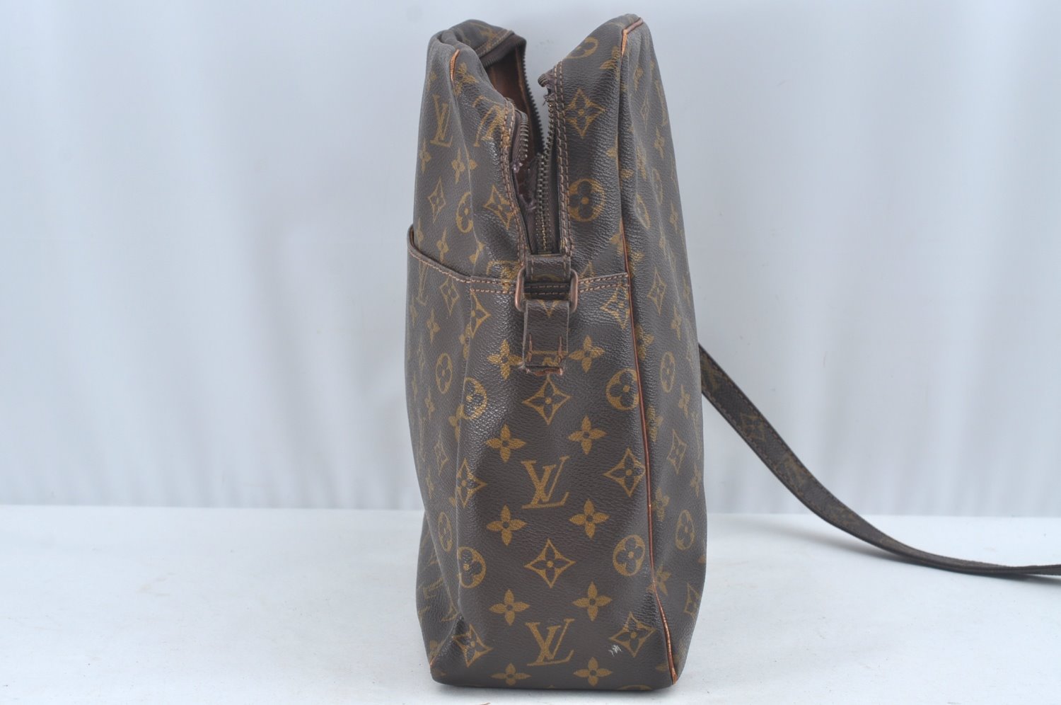 Authentic Louis Vuitton Monogram Marceau Shoulder Cross Bag Old Model Junk 1620J