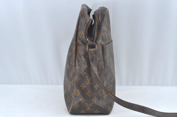 Authentic Louis Vuitton Monogram Marceau Shoulder Cross Bag Old Model Junk 1620J