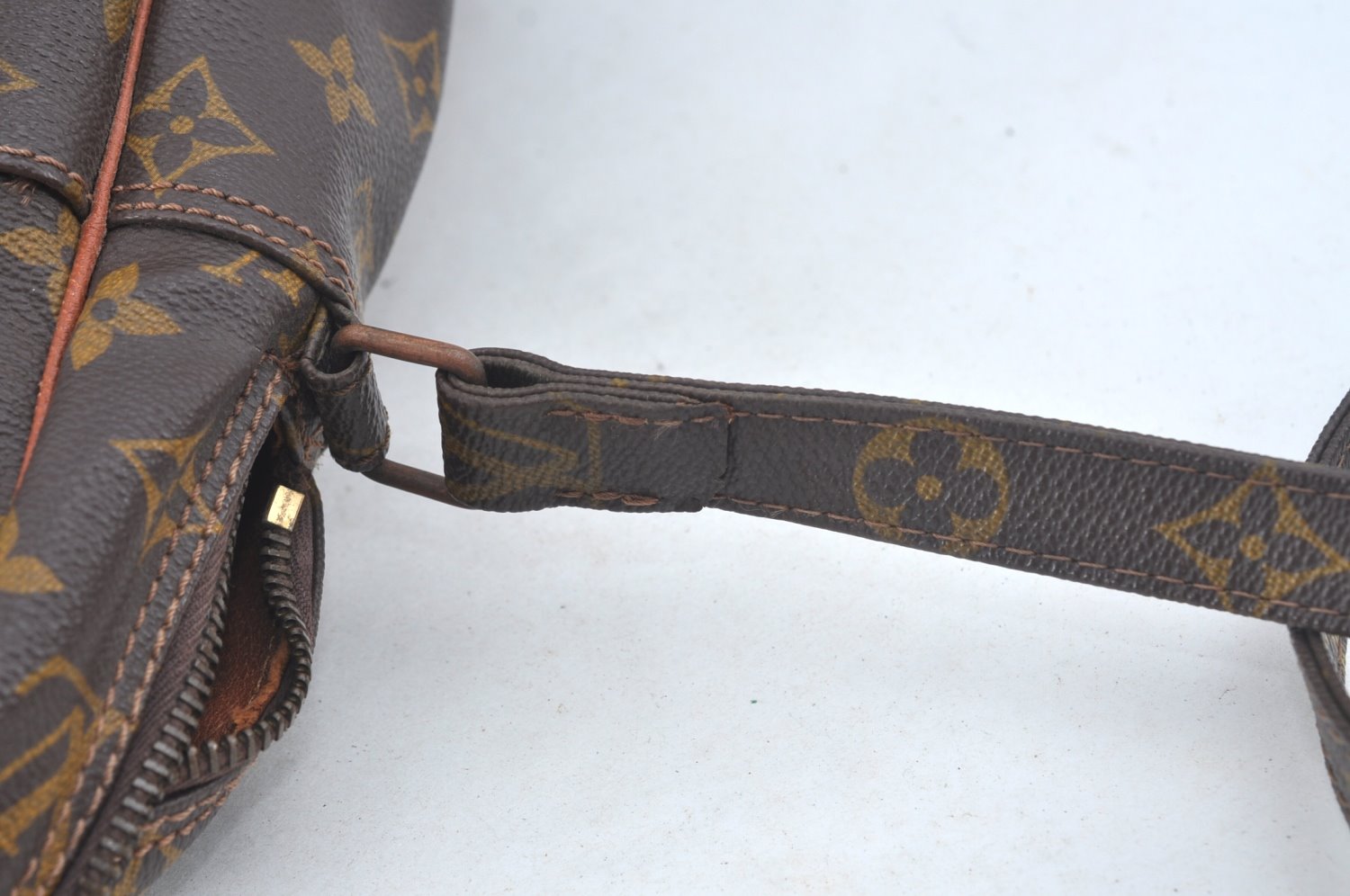 Authentic Louis Vuitton Monogram Marceau Shoulder Cross Bag Old Model Junk 1620J