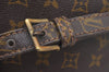 Authentic Louis Vuitton Monogram Marceau Shoulder Cross Bag Old Model Junk 1620J