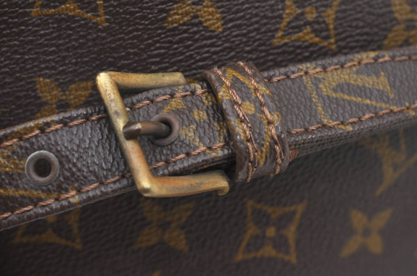 Authentic Louis Vuitton Monogram Marceau Shoulder Cross Bag Old Model Junk 1620J