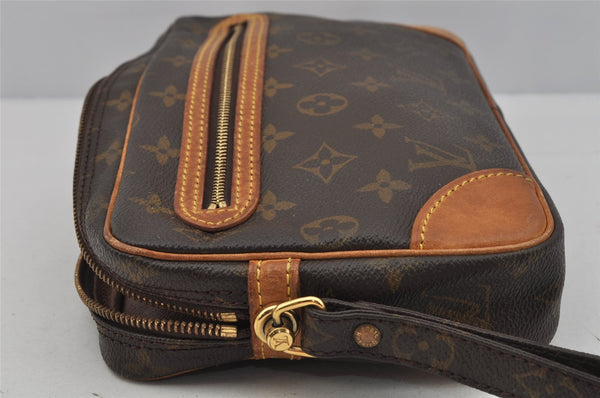 Authentic Louis Vuitton Monogram Marly Dragonne GM M51825 Clutch Bag Junk 1621J