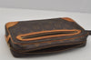 Authentic Louis Vuitton Monogram Marly Dragonne GM M51825 Clutch Bag Junk 1621J