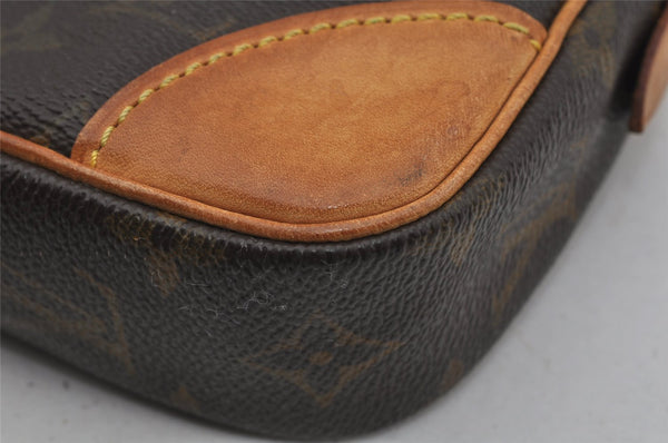 Authentic Louis Vuitton Monogram Marly Dragonne GM M51825 Clutch Bag Junk 1621J