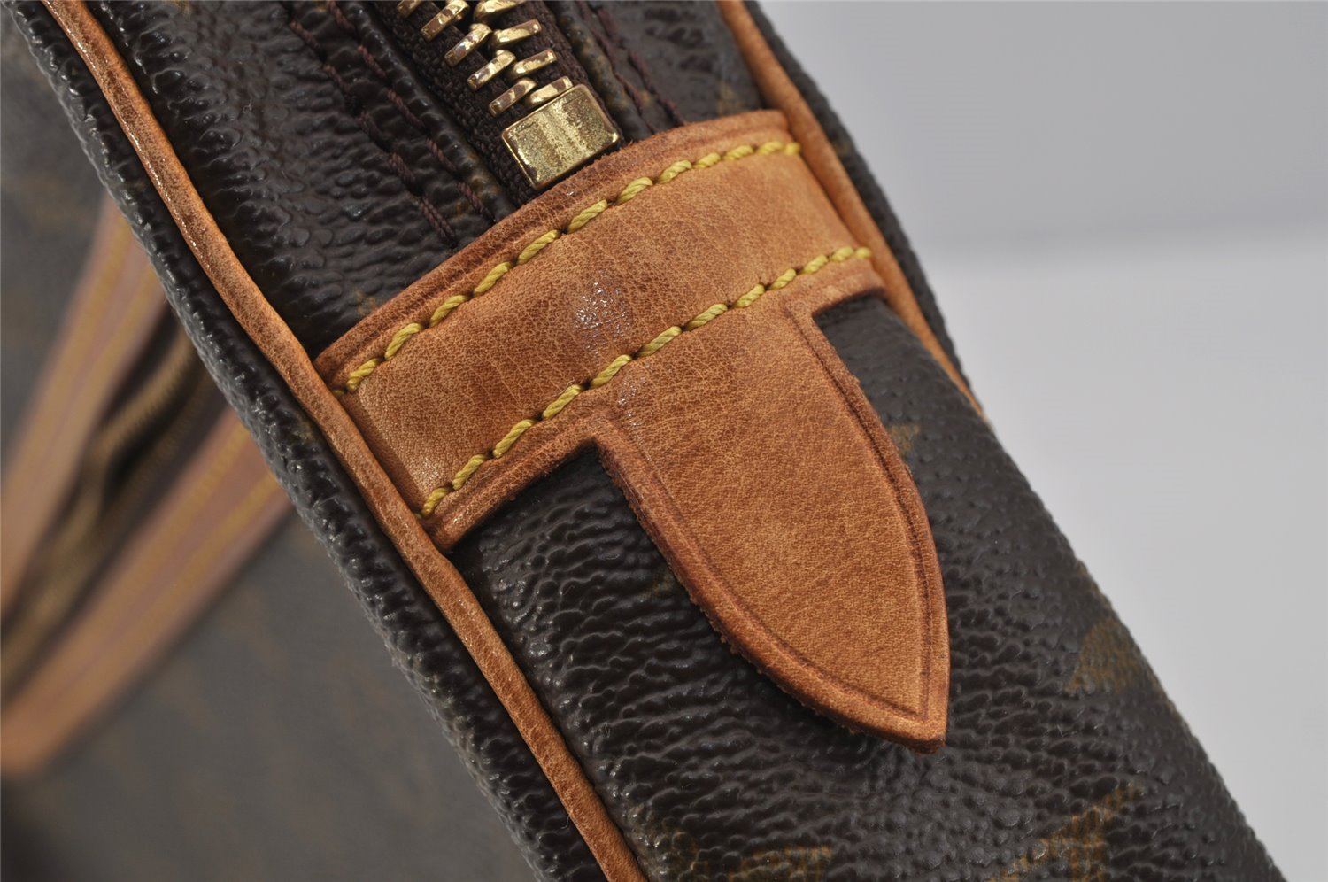 Authentic Louis Vuitton Monogram Marly Dragonne GM M51825 Clutch Bag Junk 1621J