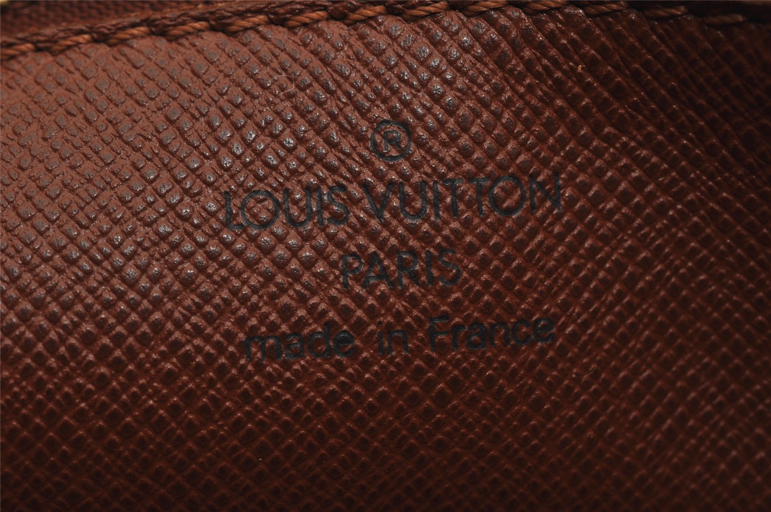 Authentic Louis Vuitton Monogram Marly Dragonne GM M51825 Clutch Bag Junk 1621J