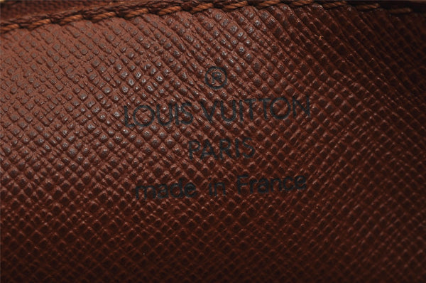 Authentic Louis Vuitton Monogram Marly Dragonne GM M51825 Clutch Bag Junk 1621J