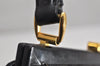 Authentic GUCCI Vintage Shoulder Hand Bag Purse Enamel Black 1621K
