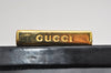 Authentic GUCCI Vintage Shoulder Hand Bag Purse Enamel Black 1621K
