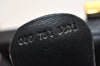 Authentic GUCCI Vintage Shoulder Hand Bag Purse Enamel Black 1621K