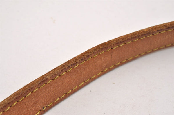 Authentic Louis Vuitton Leather Shoulder Strap Beige 36.8-43.3" LV 1622J