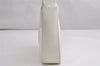 Authentic GUCCI Vintage Shoulder Bag Purse Enamel White Junk 1622K