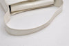 Authentic GUCCI Vintage Shoulder Bag Purse Enamel White Junk 1622K