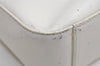 Authentic GUCCI Vintage Shoulder Bag Purse Enamel White Junk 1622K