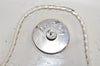 Authentic GUCCI Vintage Shoulder Bag Purse Enamel White Junk 1622K