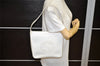 Authentic GUCCI Vintage Shoulder Bag Purse Enamel White Junk 1622K