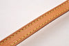 Authentic Louis Vuitton Leather Shoulder Strap Beige 46.3" LV 1623J