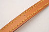 Authentic Louis Vuitton Leather Shoulder Strap Beige 46.3" LV 1623J