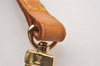 Authentic Louis Vuitton Leather Shoulder Strap Beige 46.3" LV 1623J