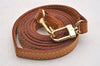 Authentic Louis Vuitton Leather Shoulder Strap Beige 46.3" LV 1623J