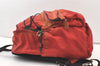 Authentic PRADA Vintage Nylon Backpack Red 1624K