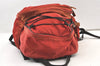 Authentic PRADA Vintage Nylon Backpack Red 1624K