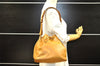 Authentic Louis Vuitton Epi Petit Noe Shoulder Drawstring Bag M44106 Beige 1625I