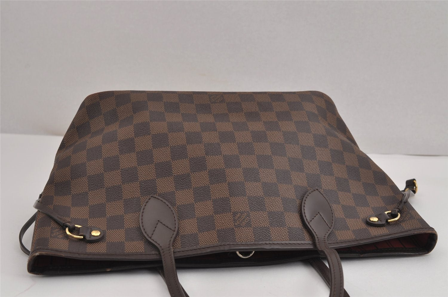 Authentic Louis Vuitton Damier Neverfull PM Shoulder Tote Bag N51109 LV 1626J