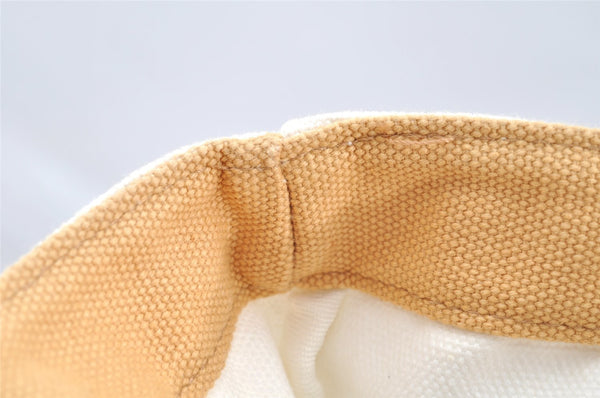 Authentic Louis Vuitton Fondation Exclusive Shoulder Tote Bag Canvas White 1627I