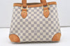 Authentic Louis Vuitton Damier Azur Hampstead PM N51207 Shoulder Tote Bag 1627J