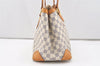 Authentic Louis Vuitton Damier Azur Hampstead PM N51207 Shoulder Tote Bag 1627J