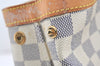 Authentic Louis Vuitton Damier Azur Hampstead PM N51207 Shoulder Tote Bag 1627J