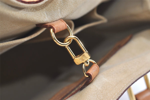 Authentic Louis Vuitton Damier Azur Hampstead PM N51207 Shoulder Tote Bag 1627J