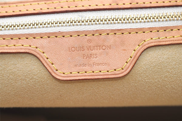 Authentic Louis Vuitton Damier Azur Hampstead PM N51207 Shoulder Tote Bag 1627J