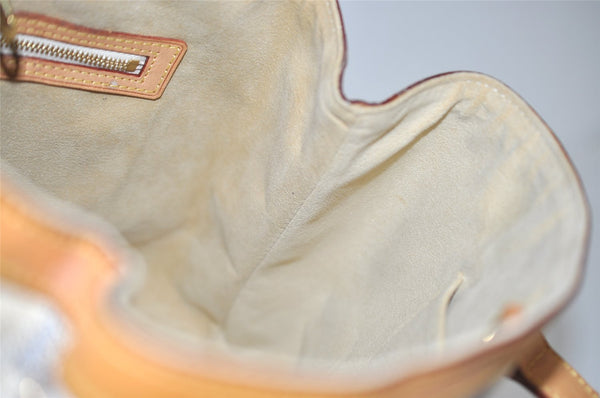 Authentic Louis Vuitton Damier Azur Hampstead PM N51207 Shoulder Tote Bag 1627J