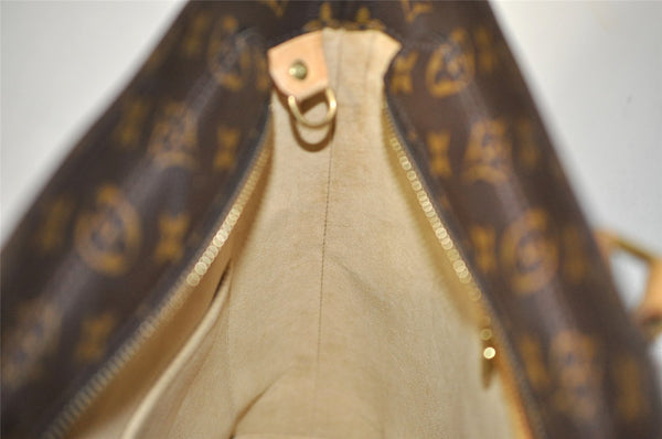 Authentic Louis Vuitton Monogram Luco Shoulder Tote Bag M51155 LV Junk 1628I